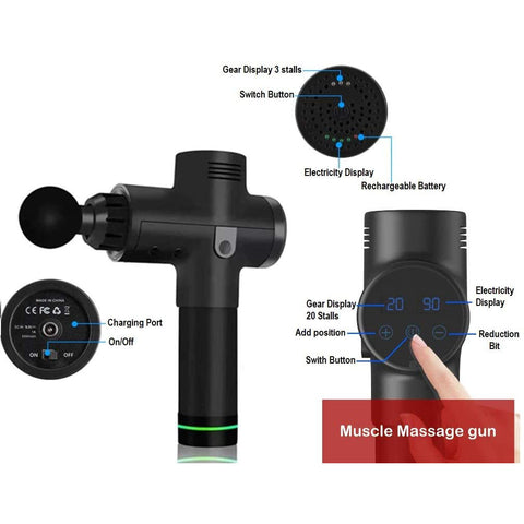 Massage Gun for Muscle Pain Relief