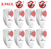 Image of Ultrasonic Fly Repellent - Pack of 8 - Get Rid Of Flies In 48 Hours Or It's FREE