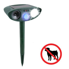 Dog Outdoor Solar Ultrasonic Repeller - Get Rid of Dogs in 48 Hours or It's FREE