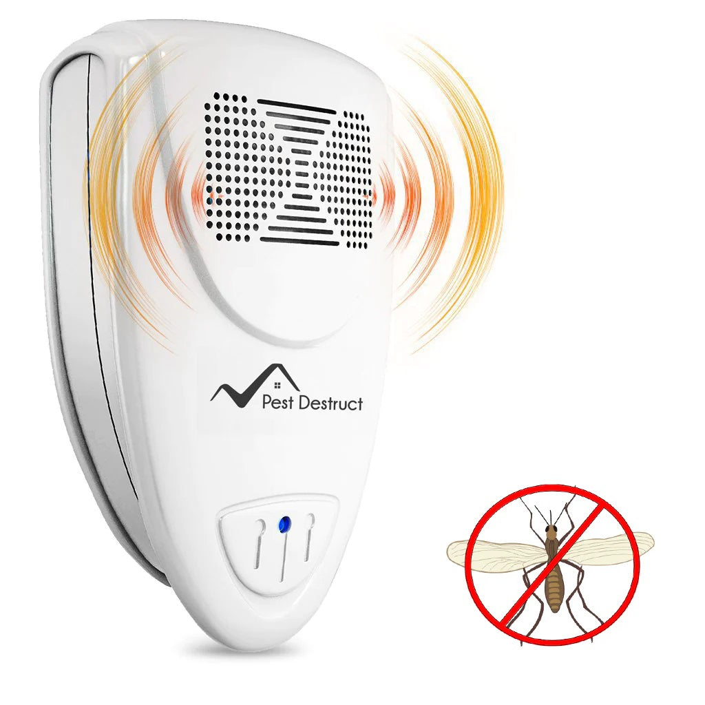 Ultrasonic Gnat Repellent - Get Rid Of Gnats In 48 Hours Or It's FREE