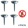 Image of Gopher Outdoor Solar Ultrasonic Repeller PACK of 4