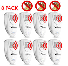 Ultrasonic Termite Repellent PACK of 8 - Get Rid Of Termite In 48 Hours Or It's FREE