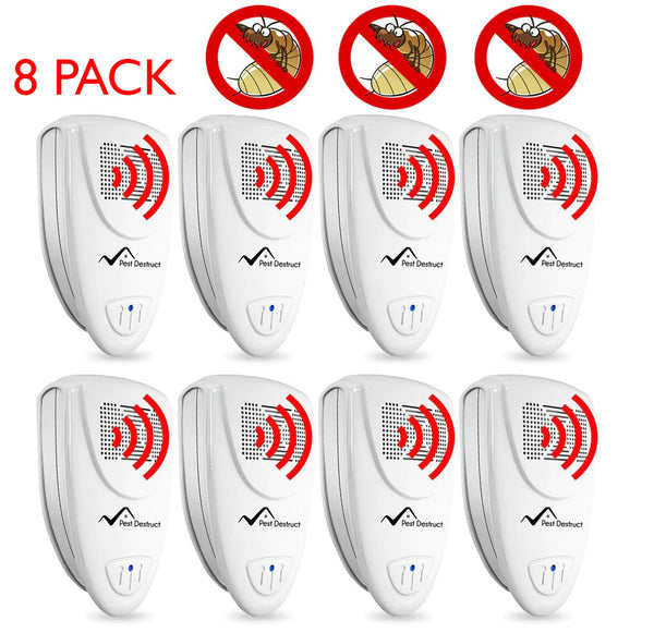 Ultrasonic Termite Repellent PACK of 8 - Get Rid Of Termite In 48 Hour ...